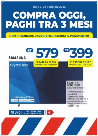 SAMSUNG 65U7000 65'' 4K